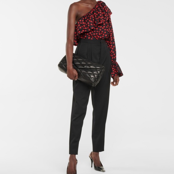 Yves Saint Laurent Black Quilted Clutch - Picture 4 of 11